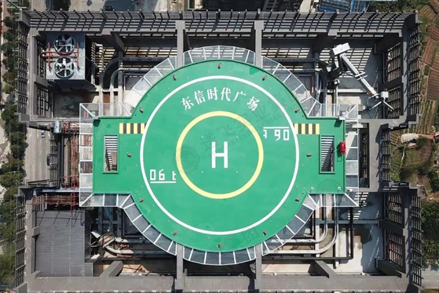 直升機停機坪機場標(biāo)志顏色是固定的嗎？都有哪些？